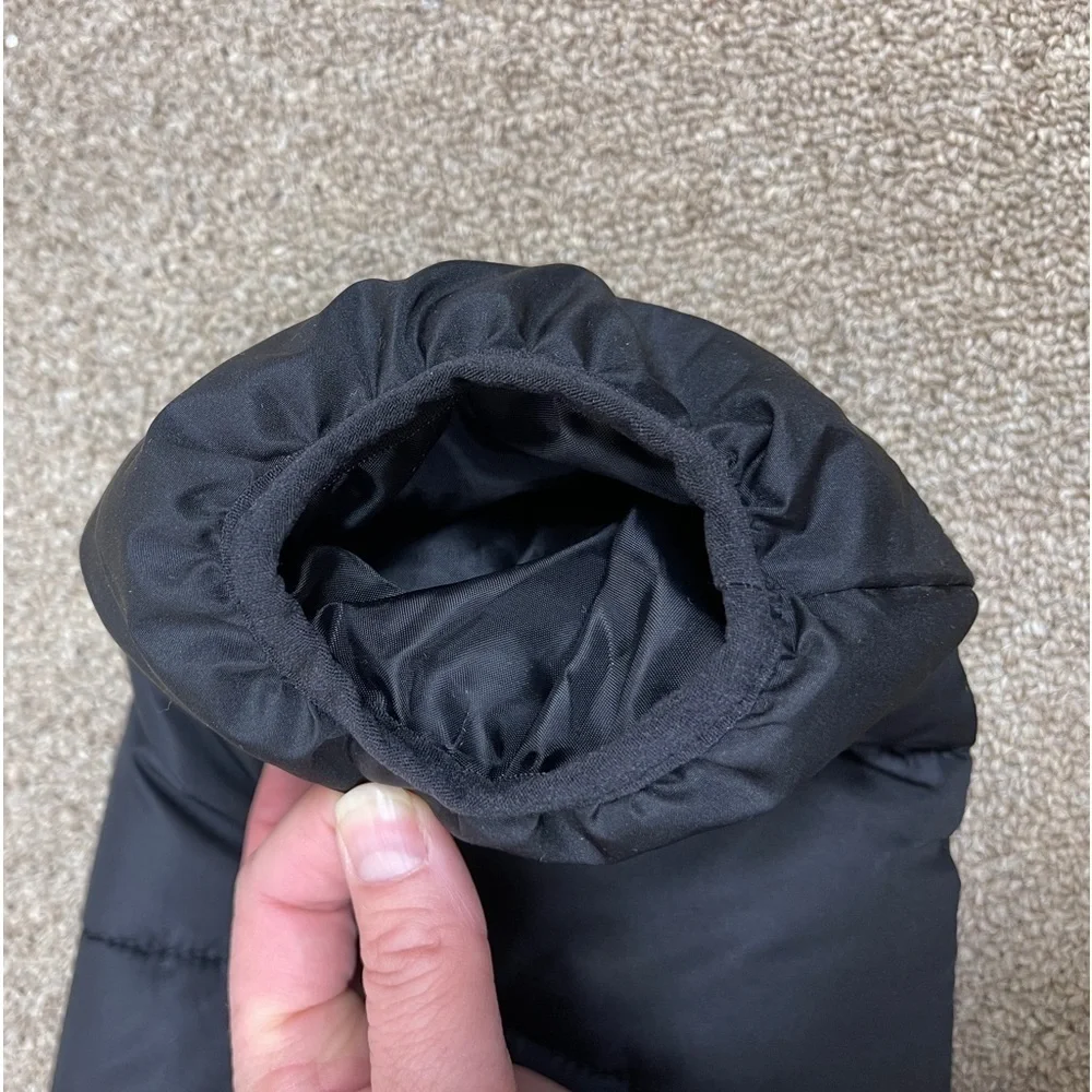 Swiss Tech: Boys Black Puffer Quilted Winter Coat, Size XXL (18)